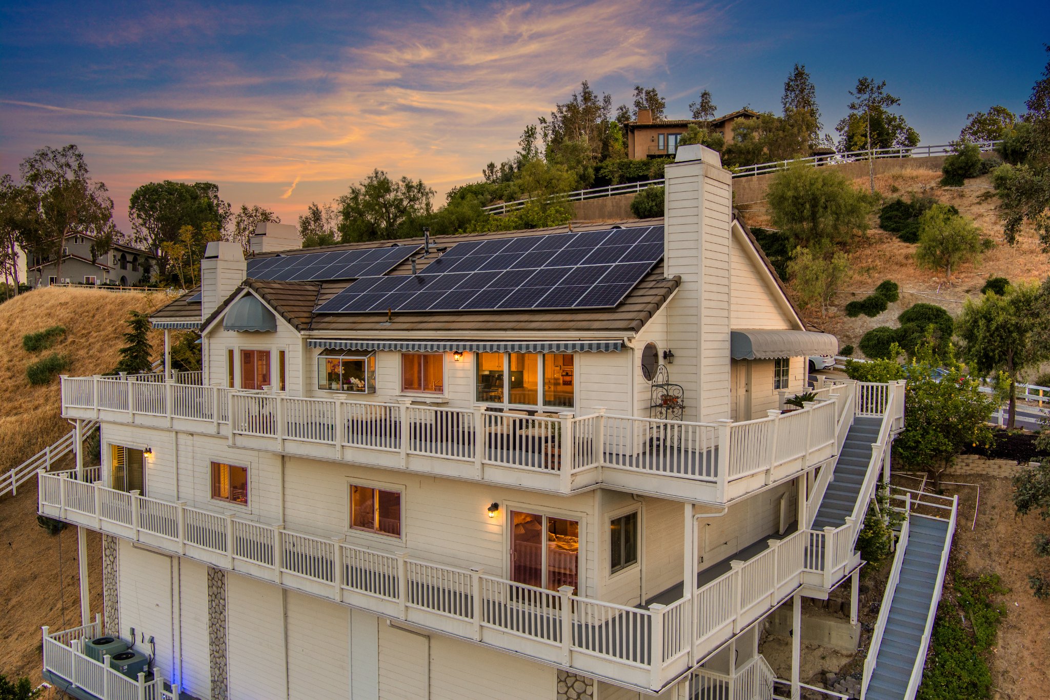 Sunset Rear Elevation